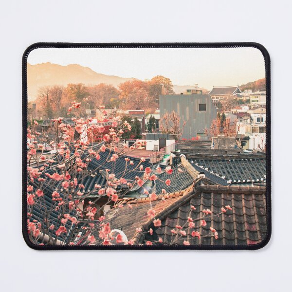 Item preview, Seoul Rooftops - Bukchon Hanok Village, Seoul, Korea designed and sold by TRVLR Designs.