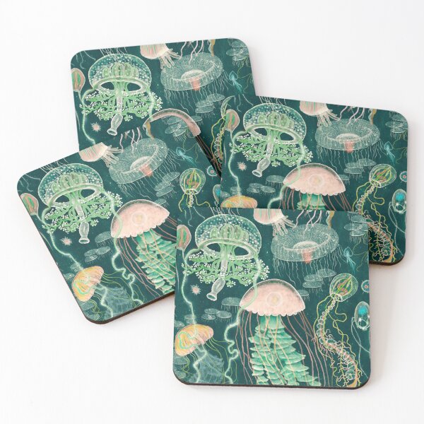 Item preview, Bloom - flamingo moss designed and sold by Katherine Quinn Illustration.