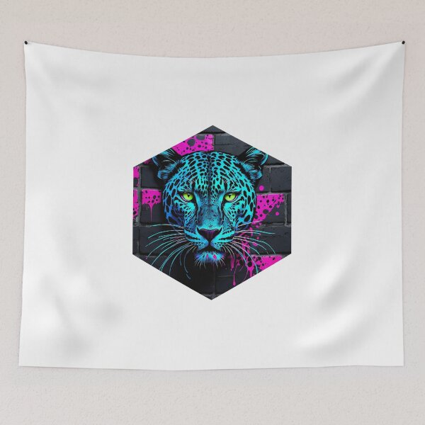 Item preview, Graffiti Leopard designed and sold by AbsoluteA.