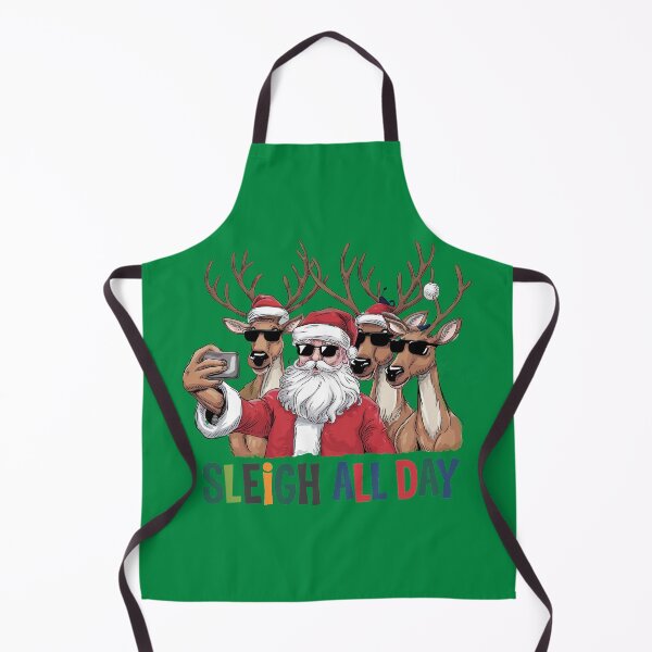 Aperçu de l'œuvre Santa Selfie Sleigh Squad créée et vendue par ObjCrea123.