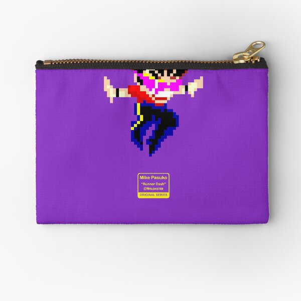 Mike Pasuko | "Runner Dash" - original merchandise Zipper Pouch
