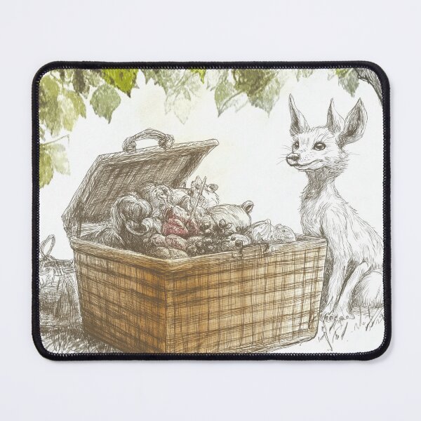 Item preview, fox picnic designed and sold by PricklyPeanut.