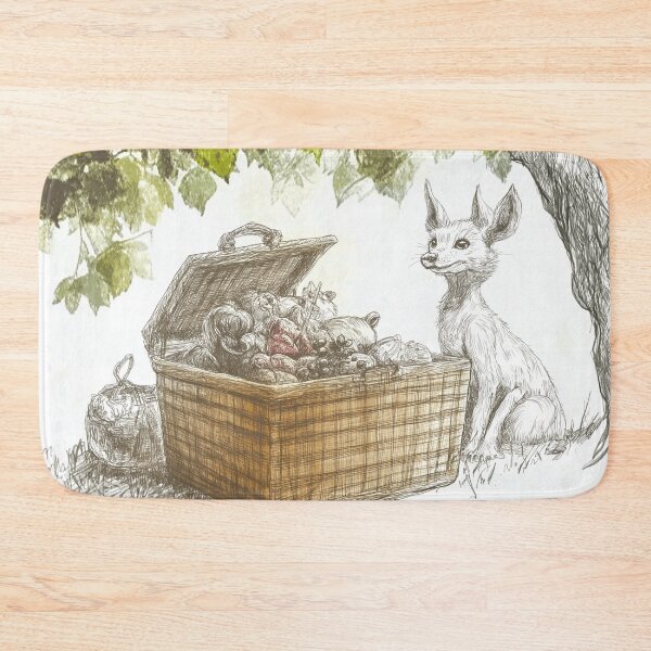 Item preview, picnic de zorros designed and sold by PricklyPeanut.