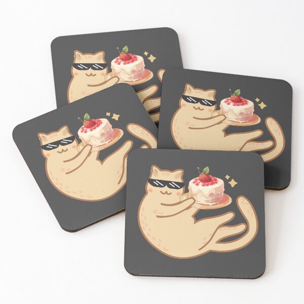 Item preview, fat cat designed and sold by AN3CAFE.