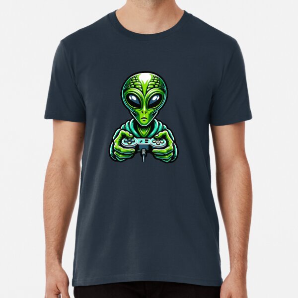 Item preview, Alien Retro Gamer designed and sold by roswellboutique.