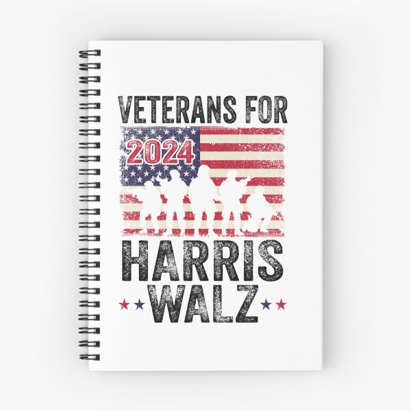 Item preview, Harris Walz 2024 American Flag Distressed Tee designed and sold by iam8lu3.