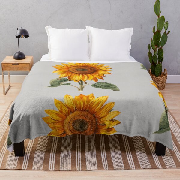 Item preview, SUNFLOWERS AND BEES KEEP EARTH ALIVE designed and sold by NikoDeeko.