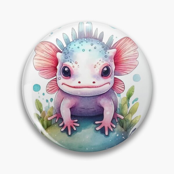 Item preview, Smiling Axolotl designed and sold by MystAvalon.