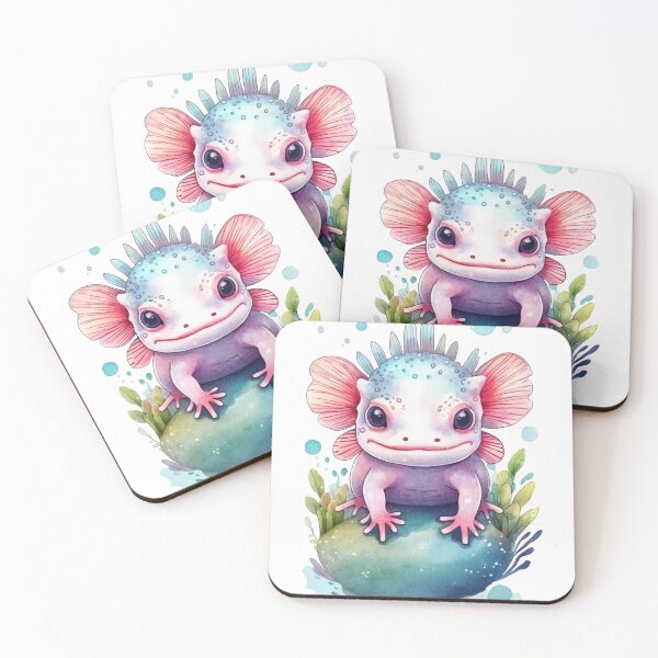 Item preview, Smiling Axolotl designed and sold by MystAvalon.