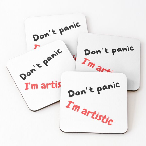 Item preview, Don't panic, I'm artistic designed and sold by citmgpod.