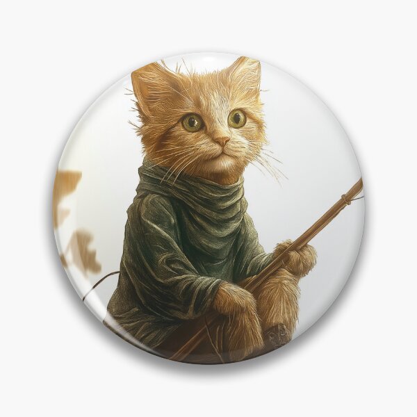 Item preview, cat gone fishing designed and sold by PricklyPeanut.