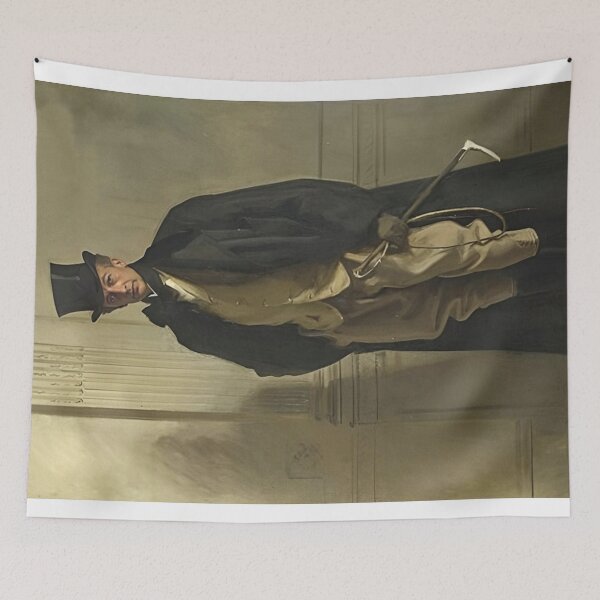 Item preview, John Singer Sargent a man in a top hat. designed and sold by jamiestarr.