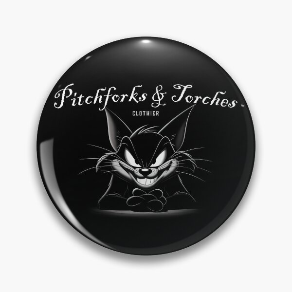 Item preview, Pitchforks & Torches tm - Fiendish Feline designed and sold by Pitchforks & Torches TM.