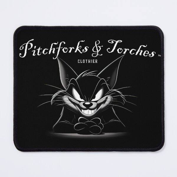 Item preview, Pitchforks & Torches tm - Fiendish Feline designed and sold by Pitchforks & Torches TM.
