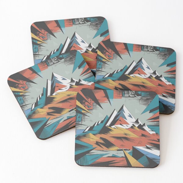 Item preview, Fragmented Peaks designed and sold by ArtTeeFusion.
