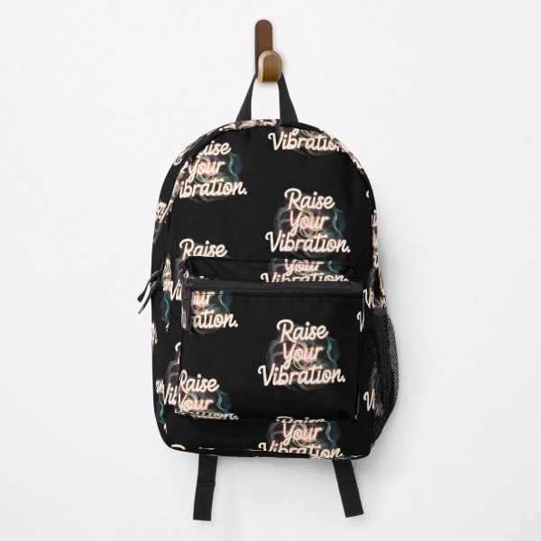 Item preview, Raise your vibration neon mindfulness black designed and sold by Newhyperion.