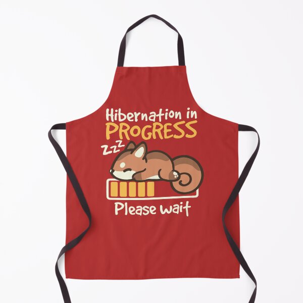 Item preview, Squirrel hibernation in progress please wait designed and sold by NemiMakeit.