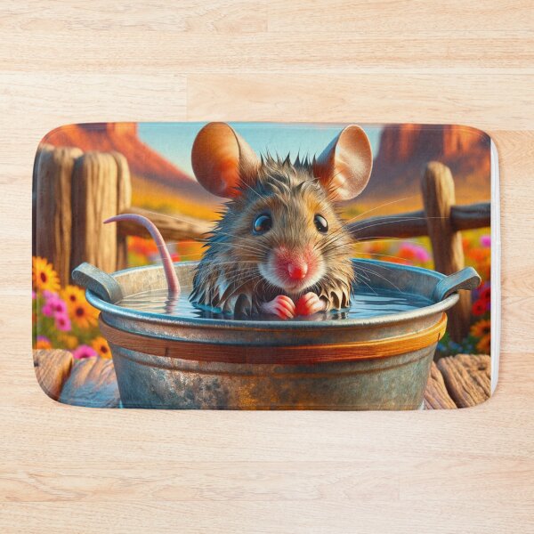 Item preview, Country Mouse Takes a Bath designed and sold by Dani Abbott.