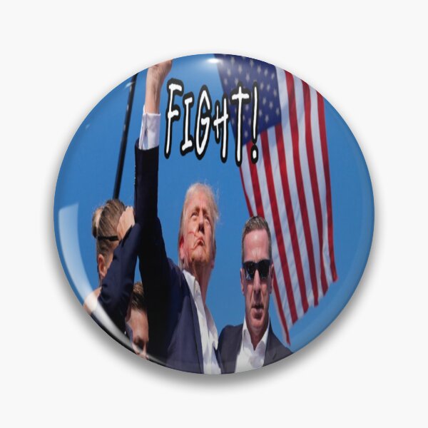 Item preview, Donald Trump Fight designed and sold by AlDesignArt.
