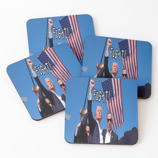 Item preview, Donald Trump Fight designed and sold by AlDesignArt.