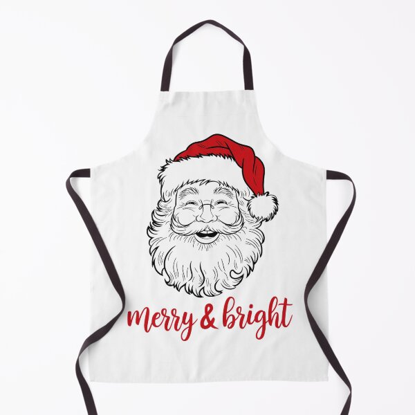 Item preview, Merry & Bright Christmas Santa Illustration designed and sold by ObjCrea123.