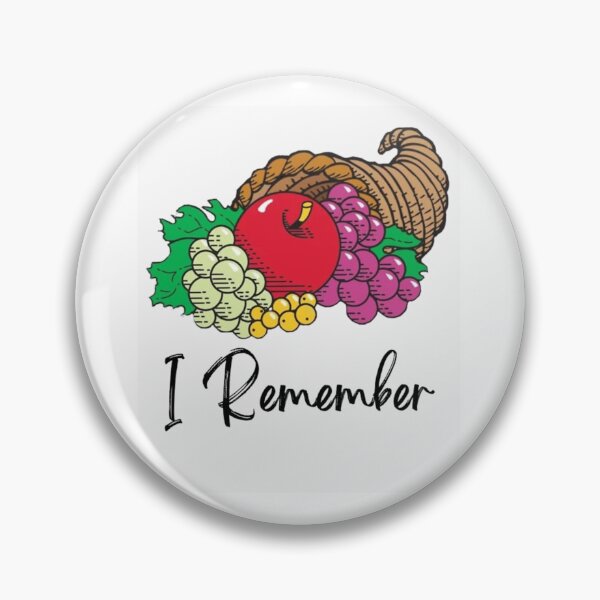 Item preview, I remember Fruit of the Loom Cornucopia  designed and sold by TaraMarieStudio.