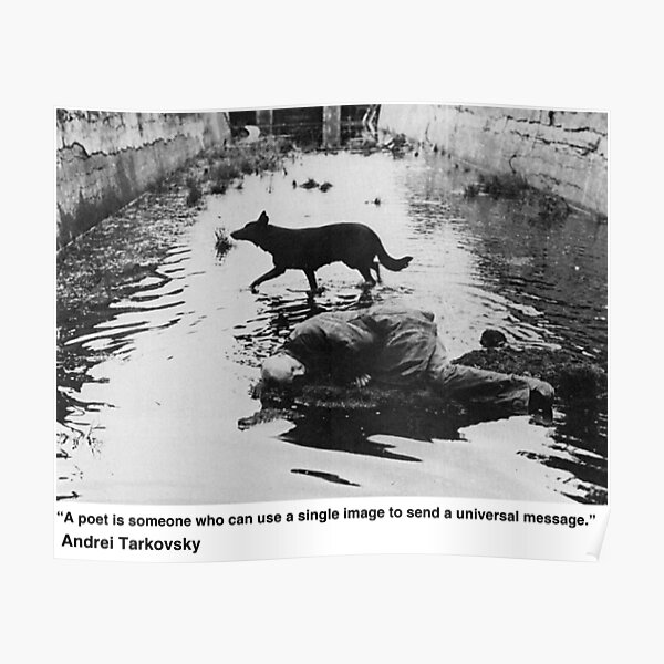 Tarkovsky Quote Poster