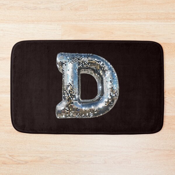 Item preview, D Disco Ball Letter designed and sold by Creative Brat Design Studio.