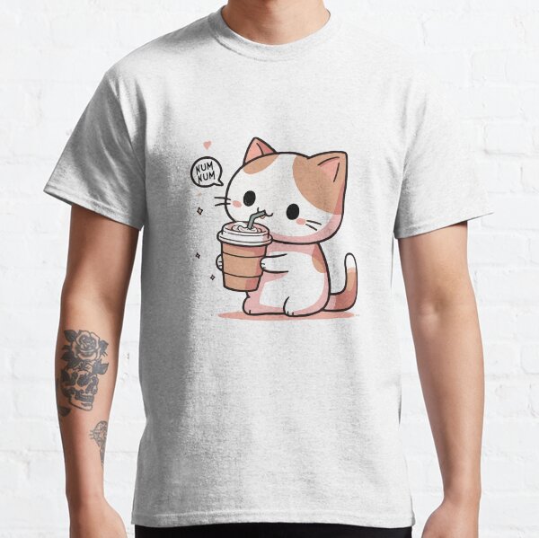 Item preview, Cute Coffee Kitty – Kawaii Cat Lover's designed and sold by taiuowaki.