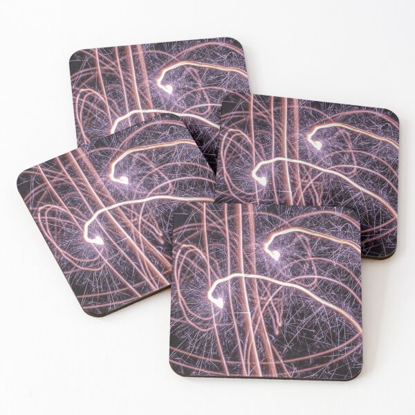 Item preview, Long Exposure Sparklers in pink designed and sold by numberchic.
