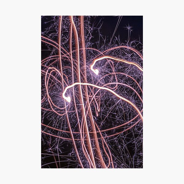 Item preview, Long Exposure Sparklers in pink designed and sold by numberchic.