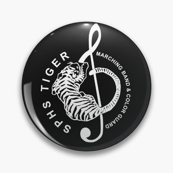 Item preview, SPHS Tiger for Marching Band and Color Guard White designed and sold by linesbymichelle.