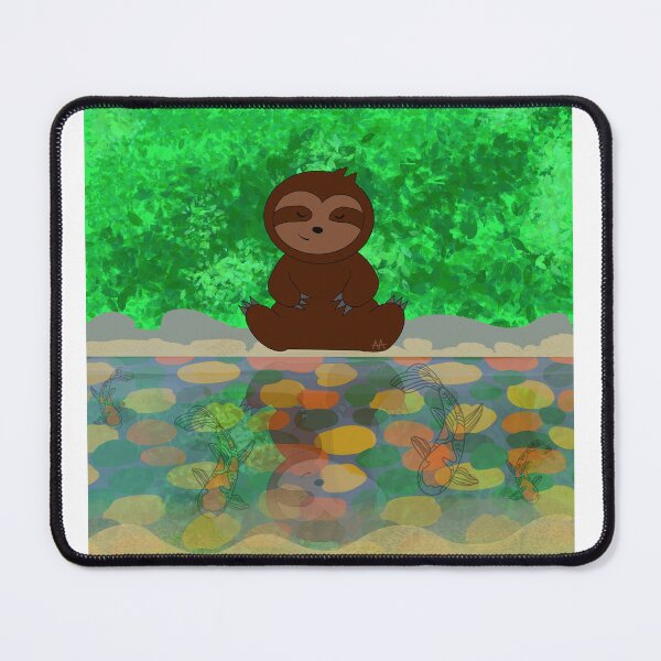 Item preview, Meditating Sloth designed and sold by UnhrriedTrsrs.