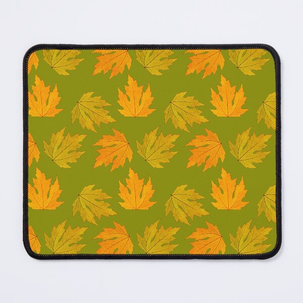 Item preview, Golden Leaves, Repeat Leaf Pattern designed and sold by LaRoach Digital Arts.