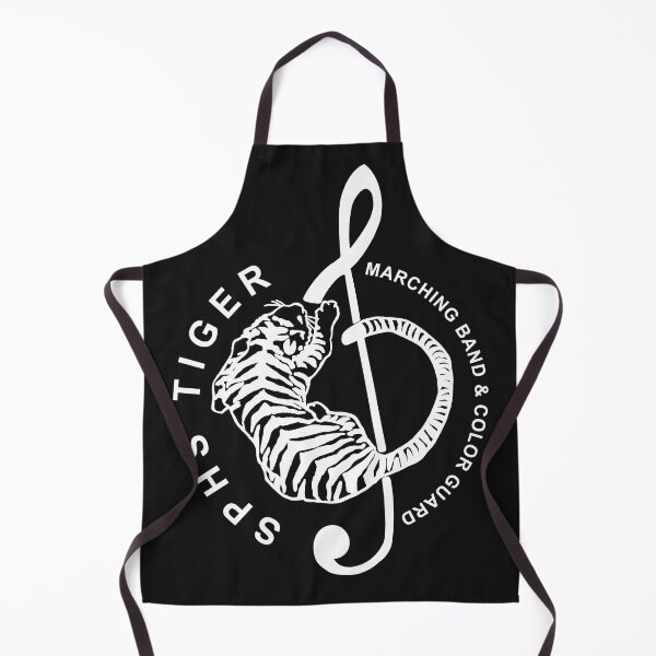 Item preview, SPHS Tiger for Marching Band and Color Guard White designed and sold by linesbymichelle.