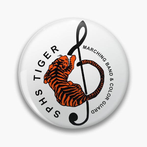 Item preview, SPHS Tiger for Marching Band and Color Guard Orange and Black designed and sold by linesbymichelle.