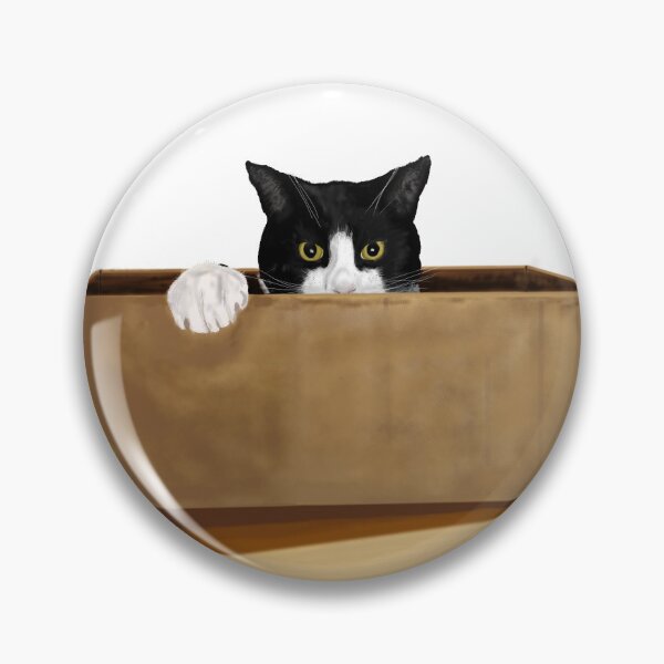 Item preview, My cat in HIS BOX designed and sold by Zombiefatal88.