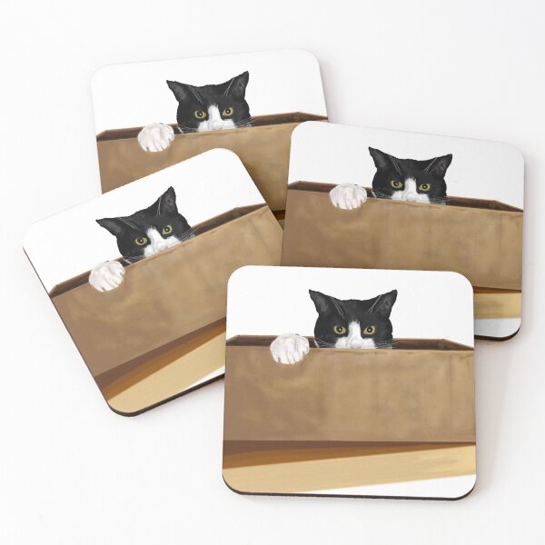 Item preview, My cat in HIS BOX designed and sold by Zombiefatal88.