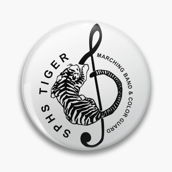 Item preview, SPHS Tiger for Marching Band and Color Guard Black designed and sold by linesbymichelle.
