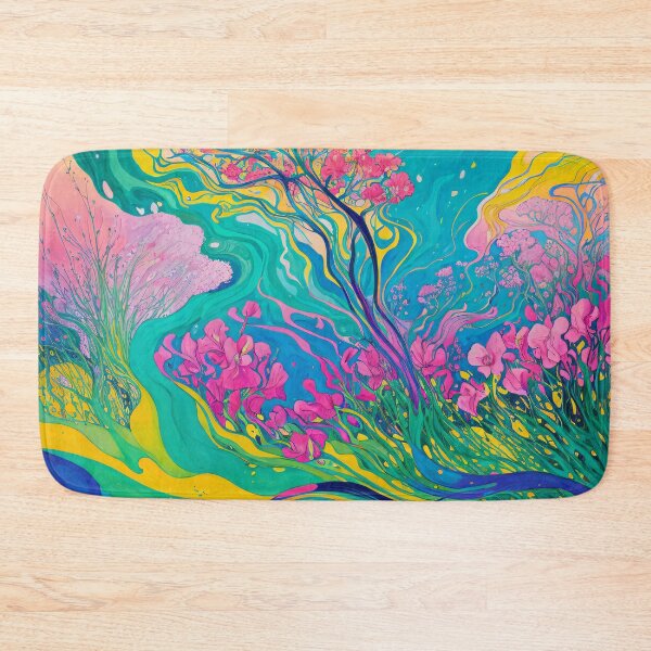 Item preview, Abstract Flowing Flowers designed and sold by 4FlagsCreations.