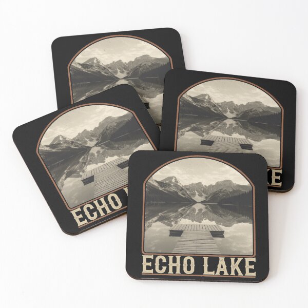 Item preview, Echo Lake - New Hampshire United states  designed and sold by GroovyDino.