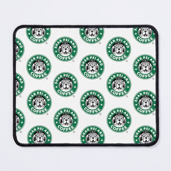 Item preview, Shar Pei & Coffee Logo designed and sold by Digital Paws.