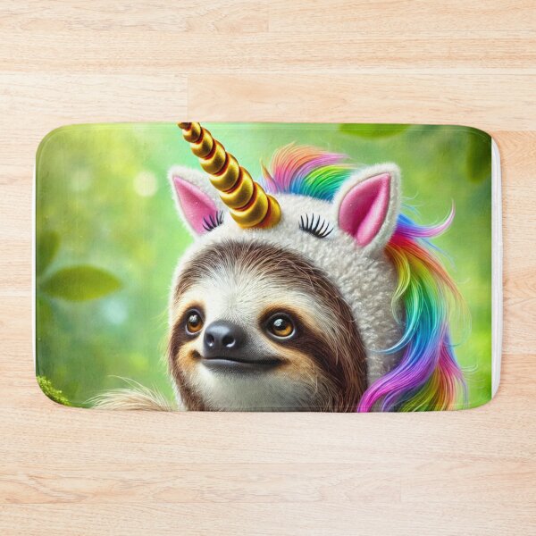 Item preview, Unicorn Sloth Happiness designed and sold by Dani Abbott.
