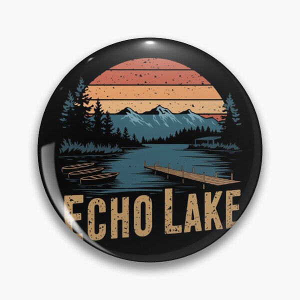 Item preview,  Echo Lake - New Hampshire United states  designed and sold by GroovyDino.