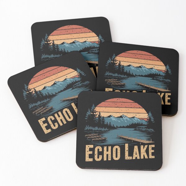 Item preview,  Echo Lake - New Hampshire United states  designed and sold by GroovyDino.