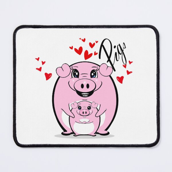 Item preview, Cute pigs - Mother's love designed and sold by Shirley cute art .