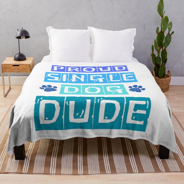 Item preview, Proud Single Dog Dude: Perfect Gift for Dog Dads designed and sold by Fredster1966.