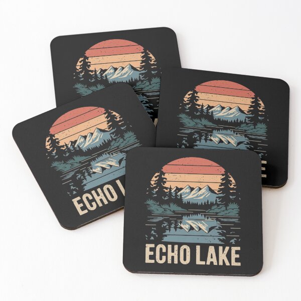 Item preview, Echo Lake - New Hampshire United states  designed and sold by GroovyDino.