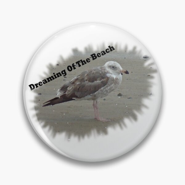 Item preview, Dreaming of Beach Seagull Sand Gull designed and sold by natureinfocus.