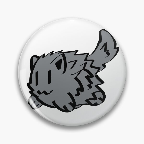 Item preview, Round grey cat designed and sold by Dzhart.